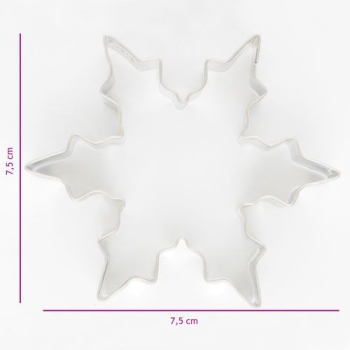 Cookie Cutter - Ice Crystal 7.5cm